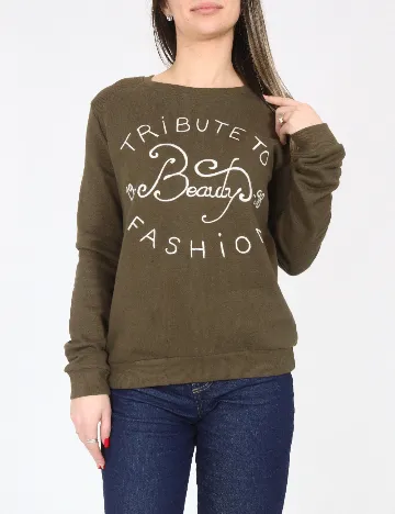 Bluza Bershka, verde