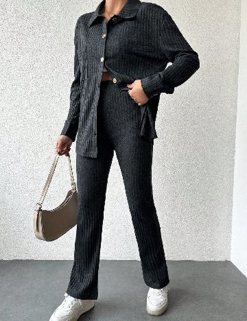 Compleu SHEIN, gri inchis