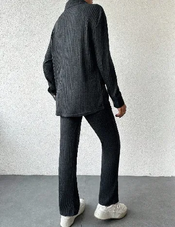 Compleu SHEIN, gri inchis