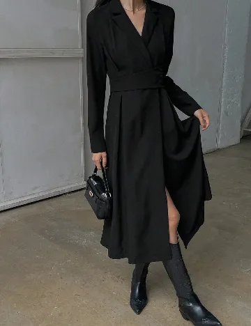 Rochie medie Dazy, negru