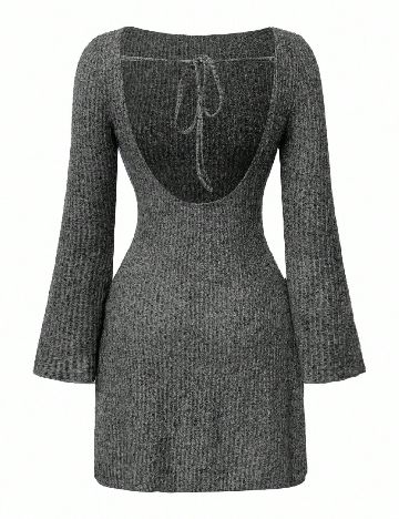 Rochie scurta SHEIN, gri