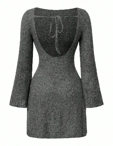 Rochie scurta SHEIN, gri