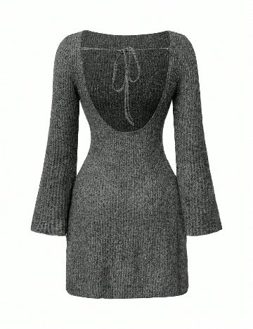 Rochie scurta SHEIN, gri