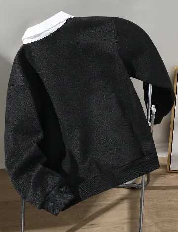 Bluza Shein Kids, negru