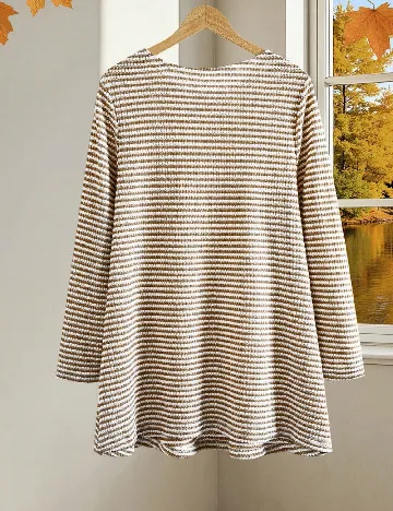 Bluza Emery Rose Curve, maro