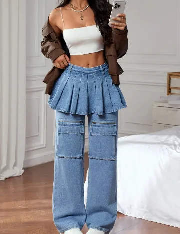 Blugi SHEIN, albastru