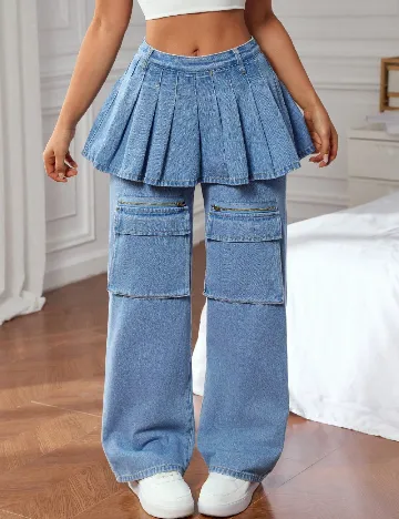 Blugi SHEIN, albastru