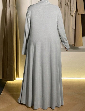 Rochie medie SHEIN CURVE, gri