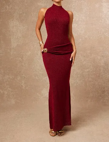 Rochie lunga SHEIN, rosu