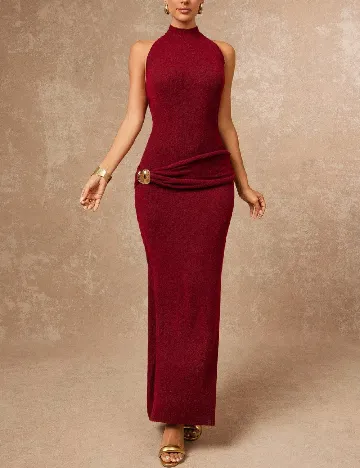 Rochie lunga SHEIN, rosu