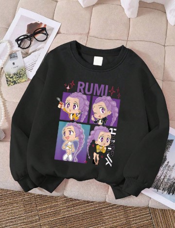 Bluza Shein Kids, negru