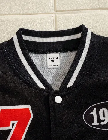 Jacheta Shein Kids, negru