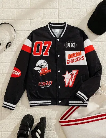 Jacheta Shein Kids, negru