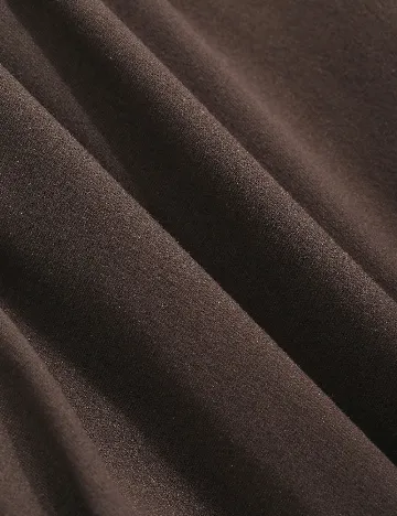 Rochie lunga Dazy, maro