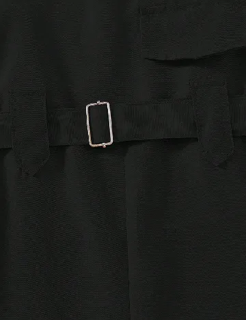 Salopeta Shein Kids, negru