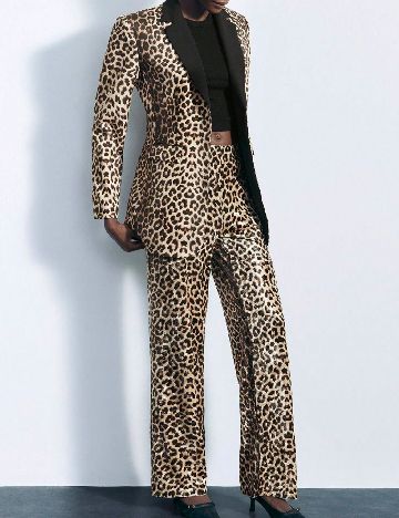 Sacou SHEIN, animal print