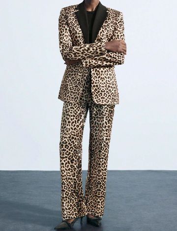 Sacou SHEIN, animal print