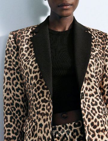 Sacou SHEIN, animal print