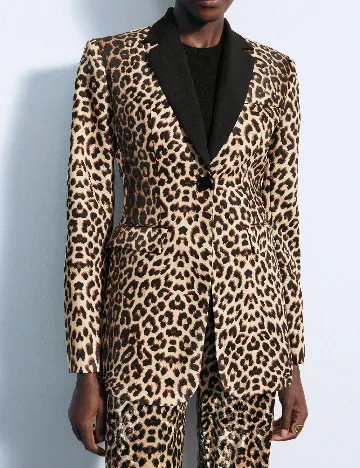 Sacou SHEIN, animal print