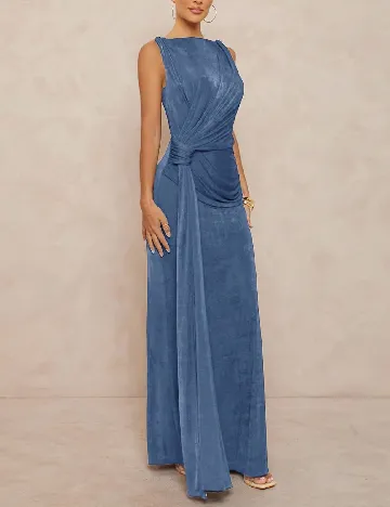 Rochie lunga SHEIN, albastru