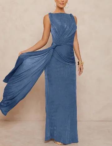 Rochie lunga SHEIN, albastru