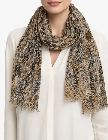 Esarfa Bershka, mix culori