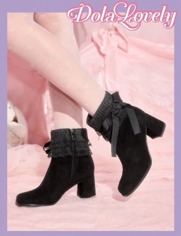 Botine DolaLovely, negru