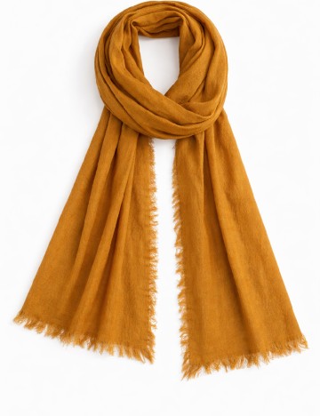 Esarfa Pull&Bear, mustar