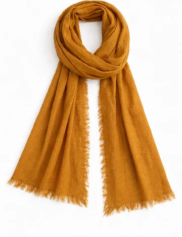 Esarfa Pull&Bear, mustar