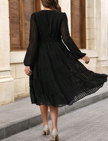 Rochie medie SHEIN CURVE, negru