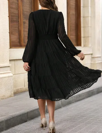 Rochie medie SHEIN CURVE, negru