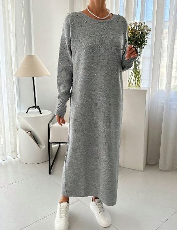 Rochie medie SHEIN, gri