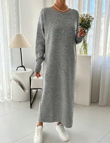 Rochie medie SHEIN, gri