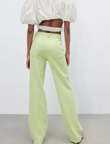 Pantaloni Zara, verde