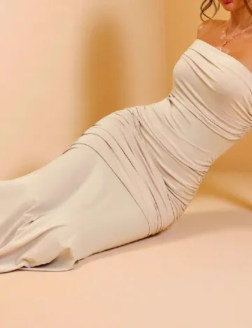 Rochie lunga SHEIN, bej