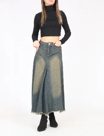 Fusta Dazy, albastru