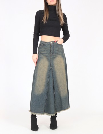Fusta Dazy, albastru