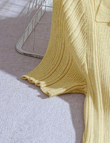 Rochie medie SHEIN, galben