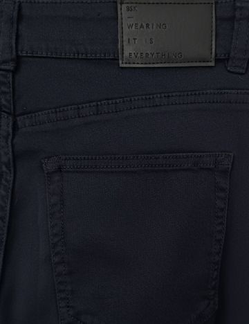 Pantaloni Bershka, bleumarin