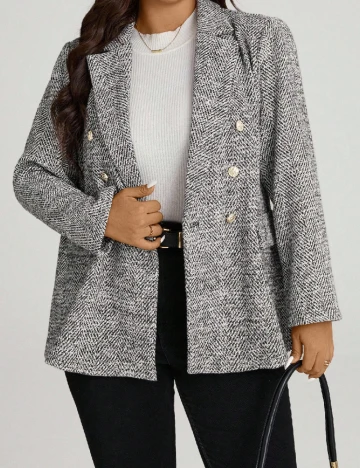 Sacou SHEIN CURVE, gri