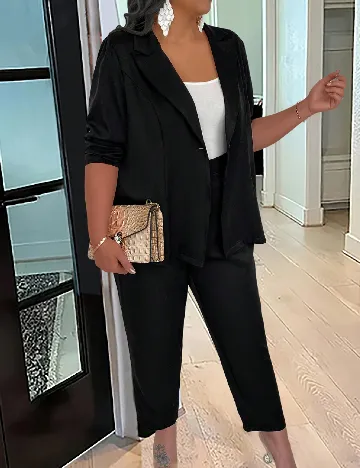 Compleu SHEIN CURVE, negru