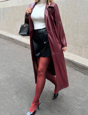 Trench SHEIN CURVE, visiniu