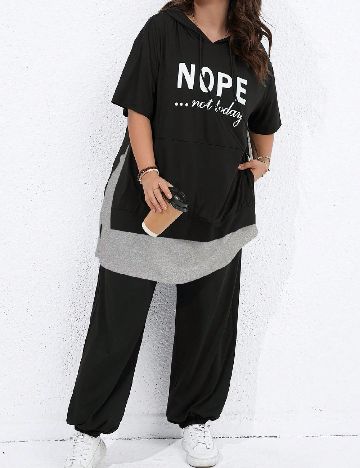 Compleu SHEIN CURVE, negru