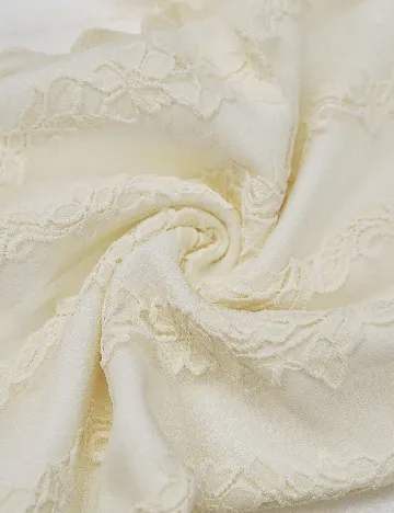 Salopeta SHEIN, ecru