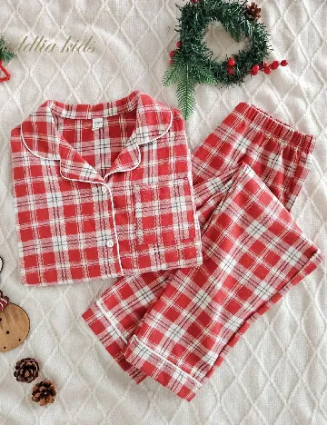 Pijama Shein Kids, rosu