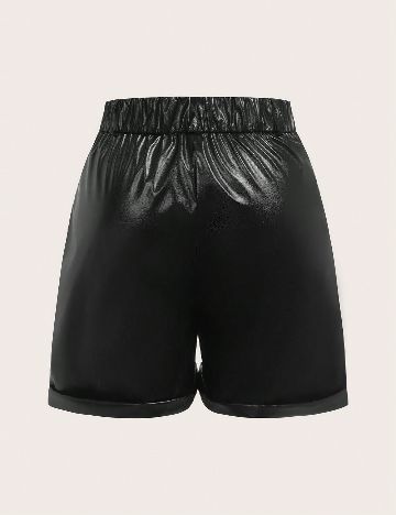 Pantaloni scurti SHEIN CURVE, negru