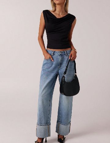 Blugi Forever 21, albastru