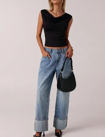 Blugi Forever 21, albastru