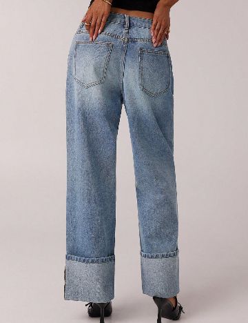 Blugi Forever 21, albastru