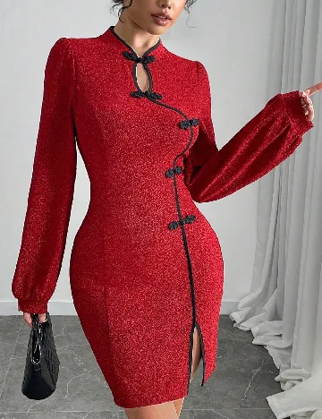 Rochie scurta SHEIN, rosu